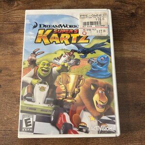 DreamWorks Super Star Kartz Nintendo Wii 2011 - CIB